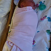 Lilliana joined the competition — help win amazing prizes! newborn, baby, sleeping, blanket, crib, pacifier, soft, pink, wrapped, infant, cute, peaceful, bed, pattern, duck, resting, child, toddler, portrait, indoors