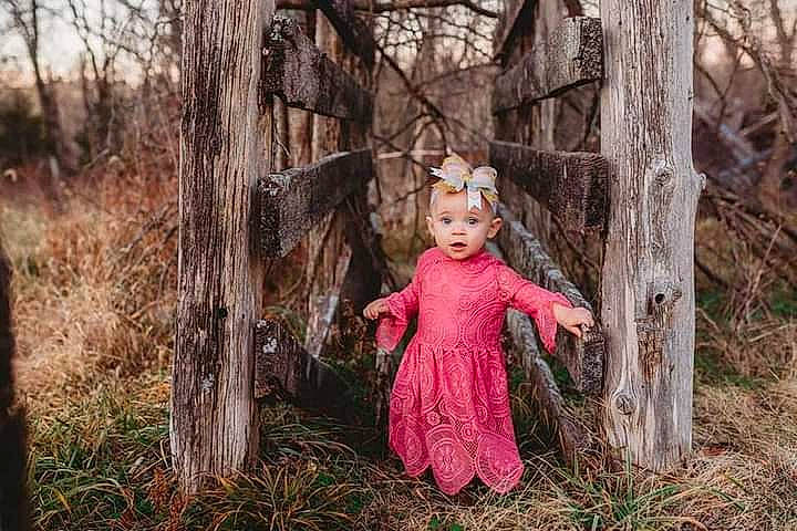 Kaislee joined the competition — help win amazing prizes! branch, child, dress, fawn, fictional_character, forest, grass, old_growth_forest, person, photography, plant, surprise, tree, trunk, twig, wood, woodland