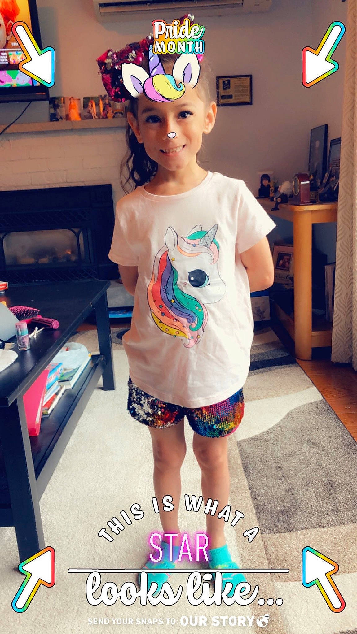 Trinity joined the competition — help win amazing prizes! arm, cap, clothing, electric_blue, fashion_design, fun, happy, headwear, joy, leg, leisure, muscle, neck, necklace, person, shorts, sleeve, sportswear, t_shirt, thigh