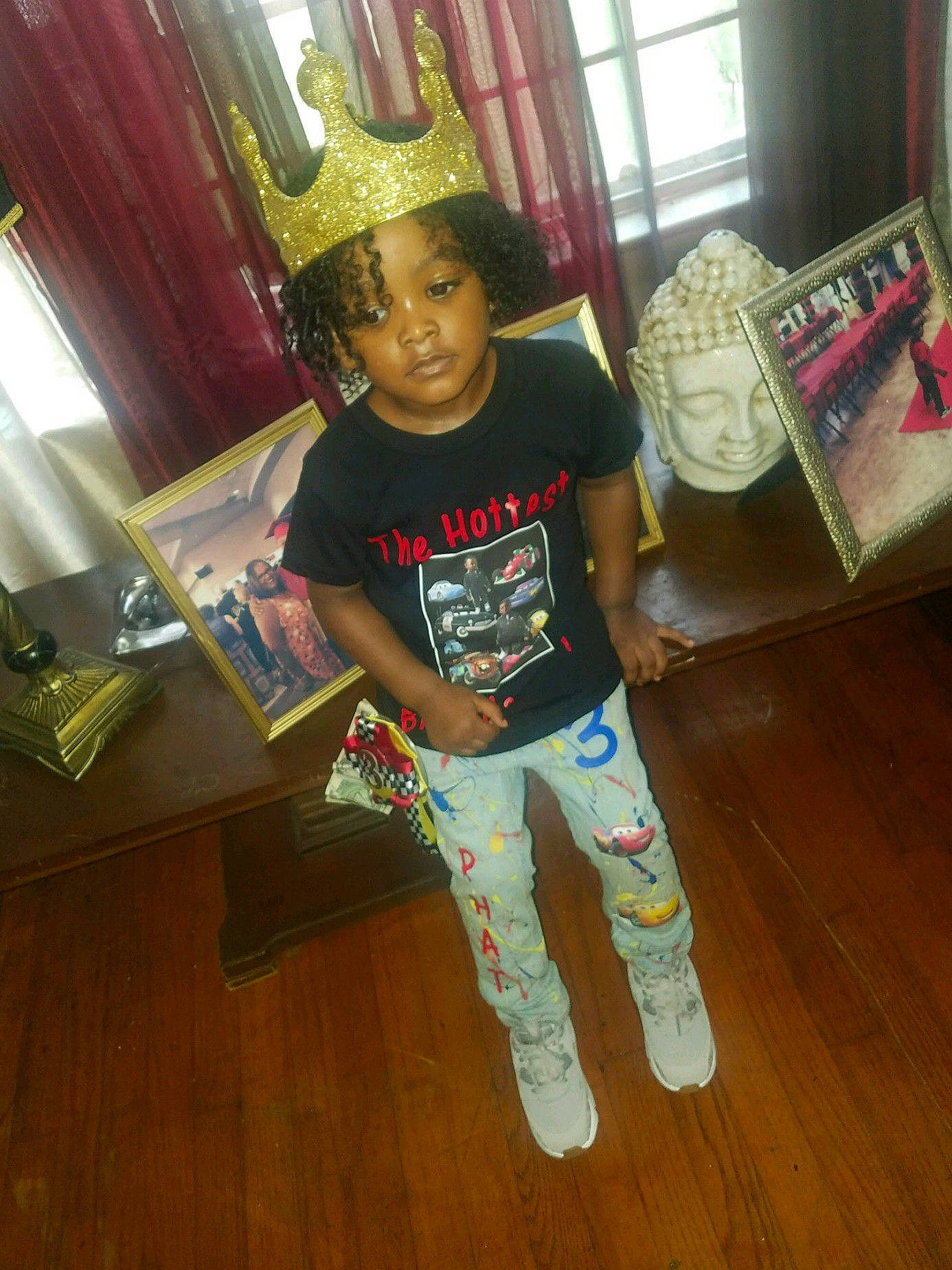 Davontae joined the competition — help win amazing prizes! child, floor, flooring, person, standing, t_shirt, toddler