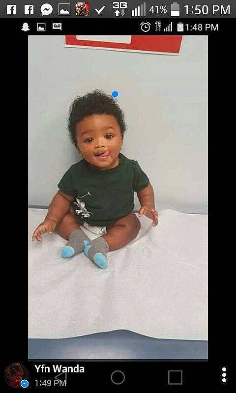 Davontae joined the competition — help win amazing prizes! baby, child, person, photo_caption, photography, skin, smile, toddler