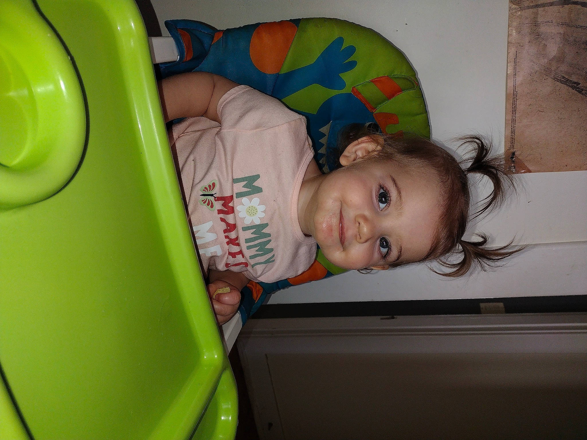 Dakota joined the competition — help win amazing prizes! baby, baby_playing_with_toys, baby_products, baby_safety, baby_toddler_clothing, baby_toys, child, comfort, fun, happy, head, joy, person, plastic, play, room, sitting, smile, toddler, wood