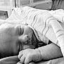 Noah joined the competition — help win amazing prizes! baby, sleeping, blanket, closeup, infant, peaceful, rest, soft, monochrome, portrait, hand, skin, face, newborn, cozy, comfort, quiet, tender, wrapped, lying_down