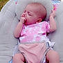 Gypsi-Ami joined the competition — help win amazing prizes! baby, infant, sleeping, thumb_sucking, pink_clothing, baby_seat, cushion, outdoor, grass, toys, colorful_blocks, play_mat, child, peaceful, relaxed, head_support, summer, cute, young_child, nature