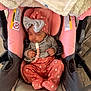 Ardessi joined the competition — help win amazing prizes! baby, infant, sleeping, car_seat, pink, hat, bow, blanket, onesie, hand, foot, strap, beads, cute, newborn, portrait, stroller, cozy, peaceful, clothing