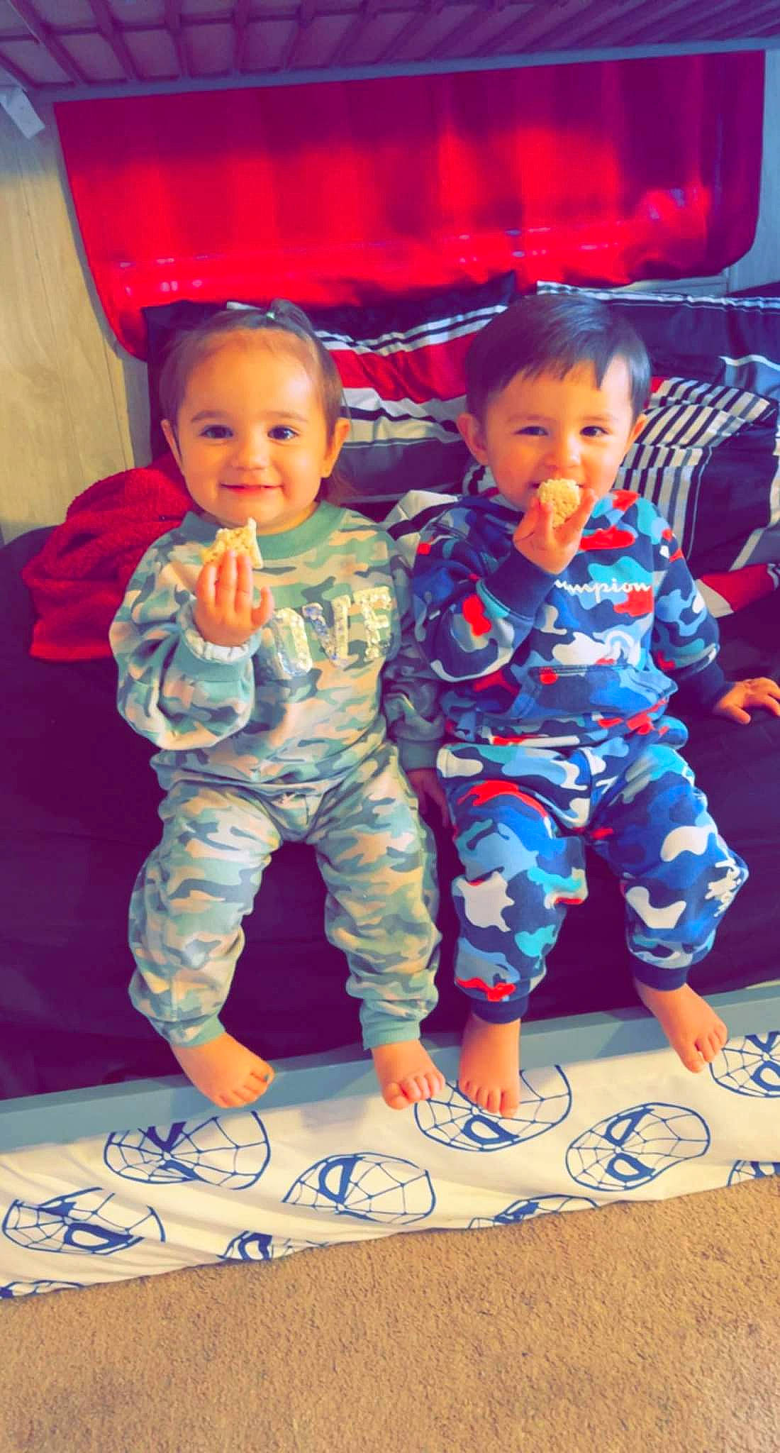 Aleena joined the competition — help win amazing prizes! baby, baby_toddler_clothing, barefoot, cheek, child, electric_blue, foot, fun, happy, joy, people, person, product, red, skin, sleeve, smile, snapshot, standing, t_shirt