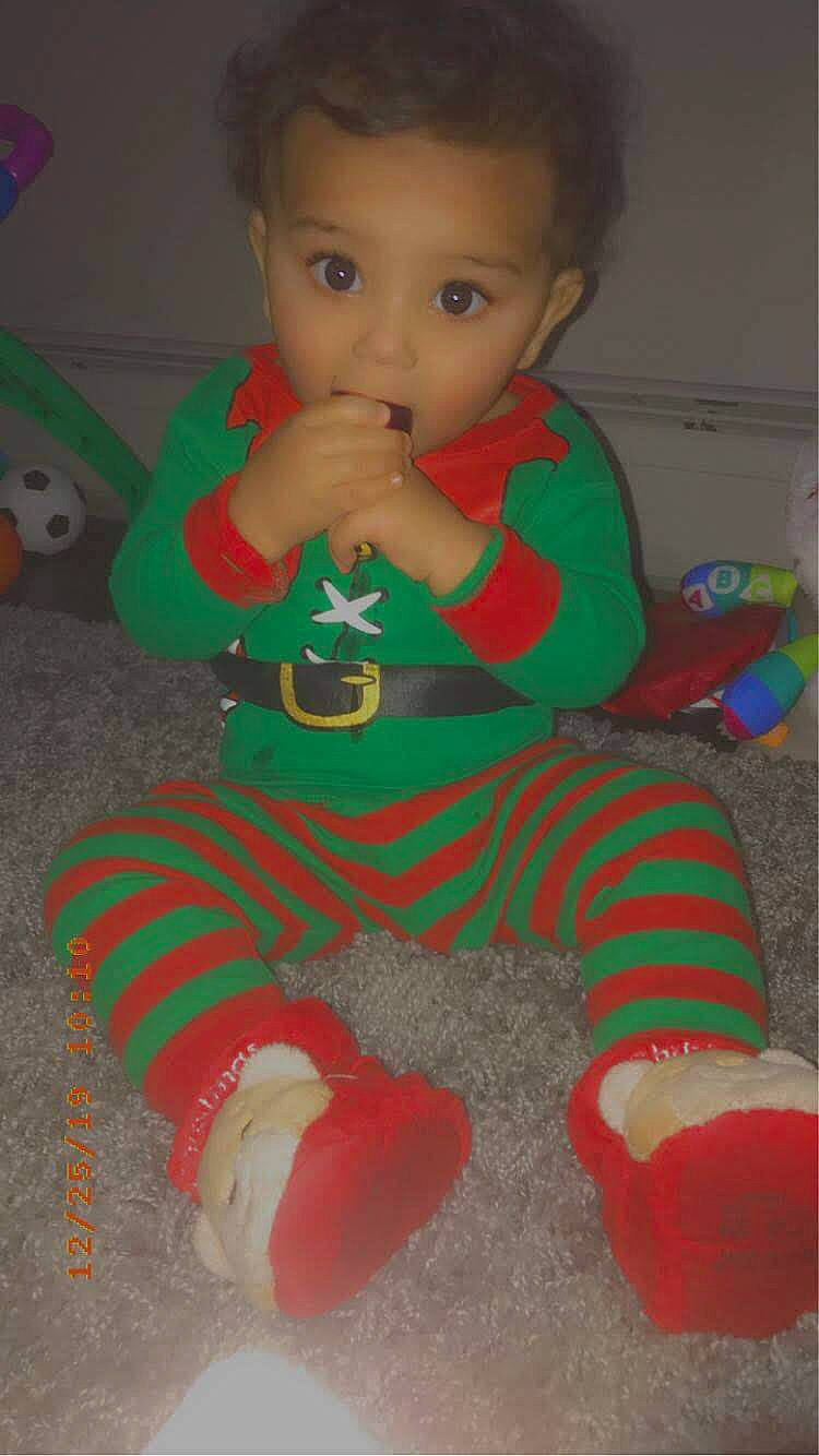 K'Hari joined the competition — help win amazing prizes! baby, child, person, play, surprise, toddler, toy