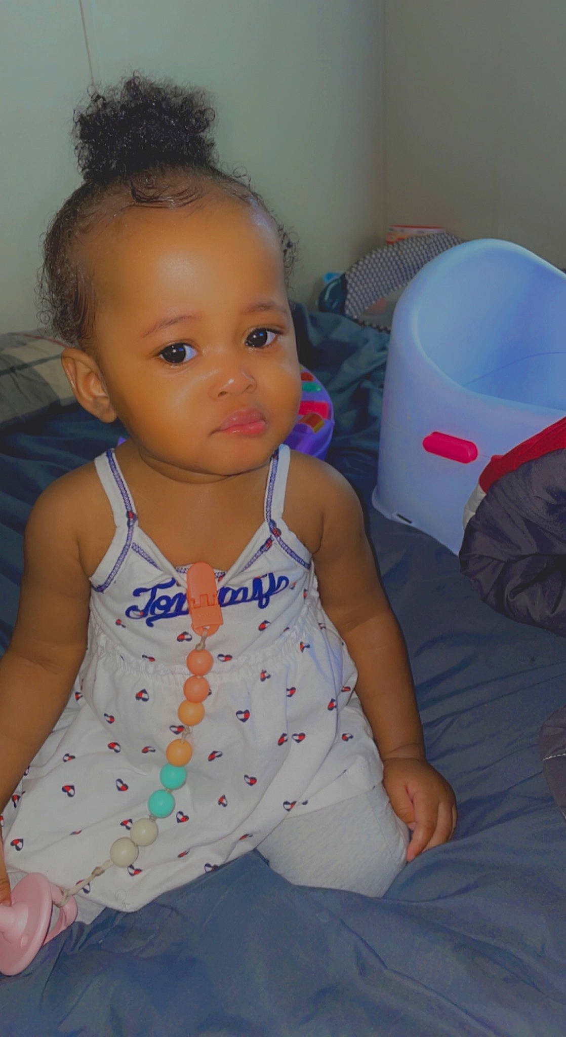 Jamiah joined the competition — help win amazing prizes! baby_toddler_clothing, cheek, chin, comfort, eye, eyelash, face, fun, hairstyle, happy, head, iris, joint, lip, mouth, neck, nose, person, skin, sleeve