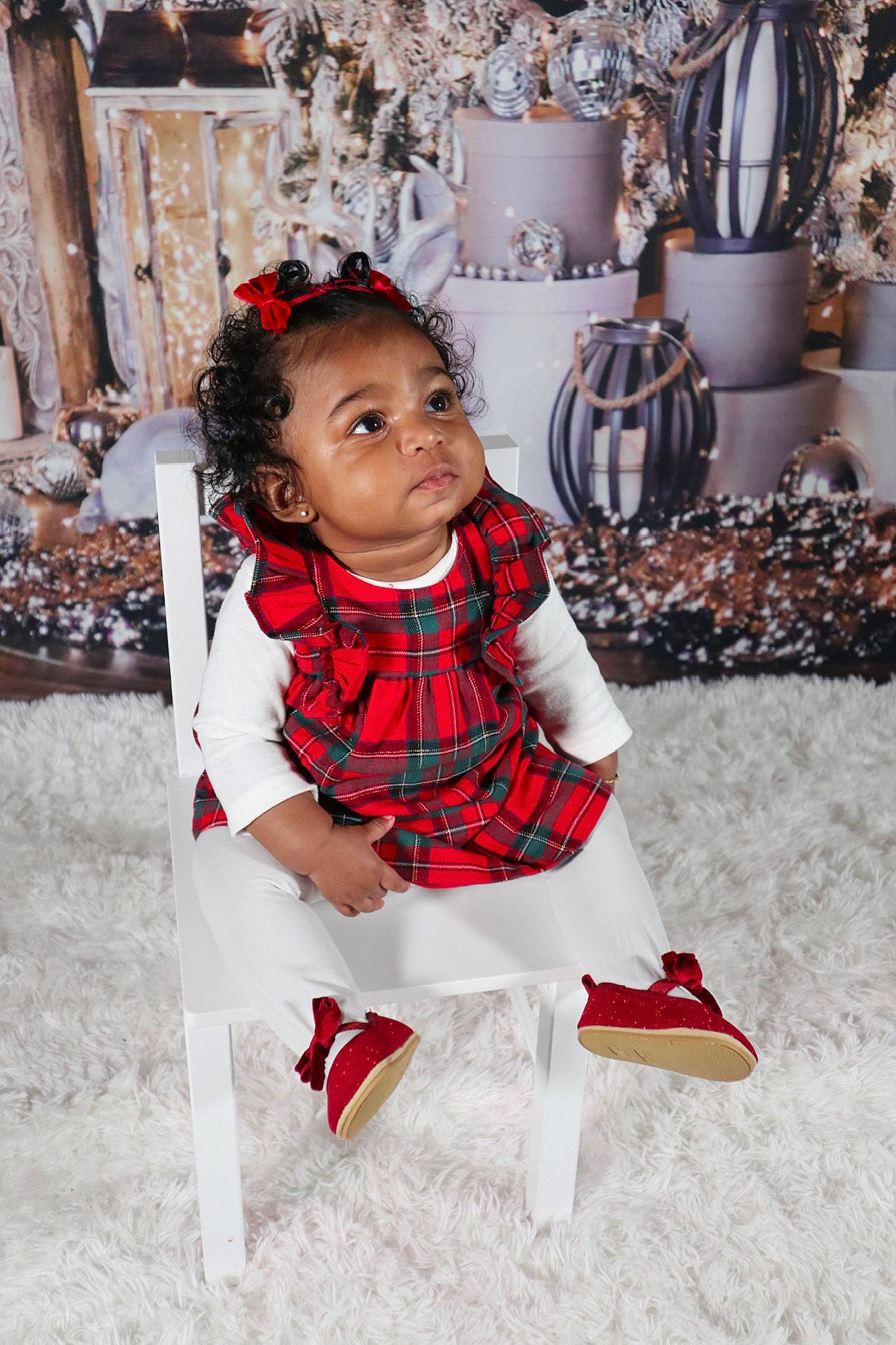Amiri joined the competition — help win amazing prizes! baby_toddler_clothing, black_hair, child, fashion_design, flooring, hair, happy, human_leg, knee, leisure, magenta, pattern, person, plaid, sitting, sleeve, tartan, thigh, toddler, tradition
