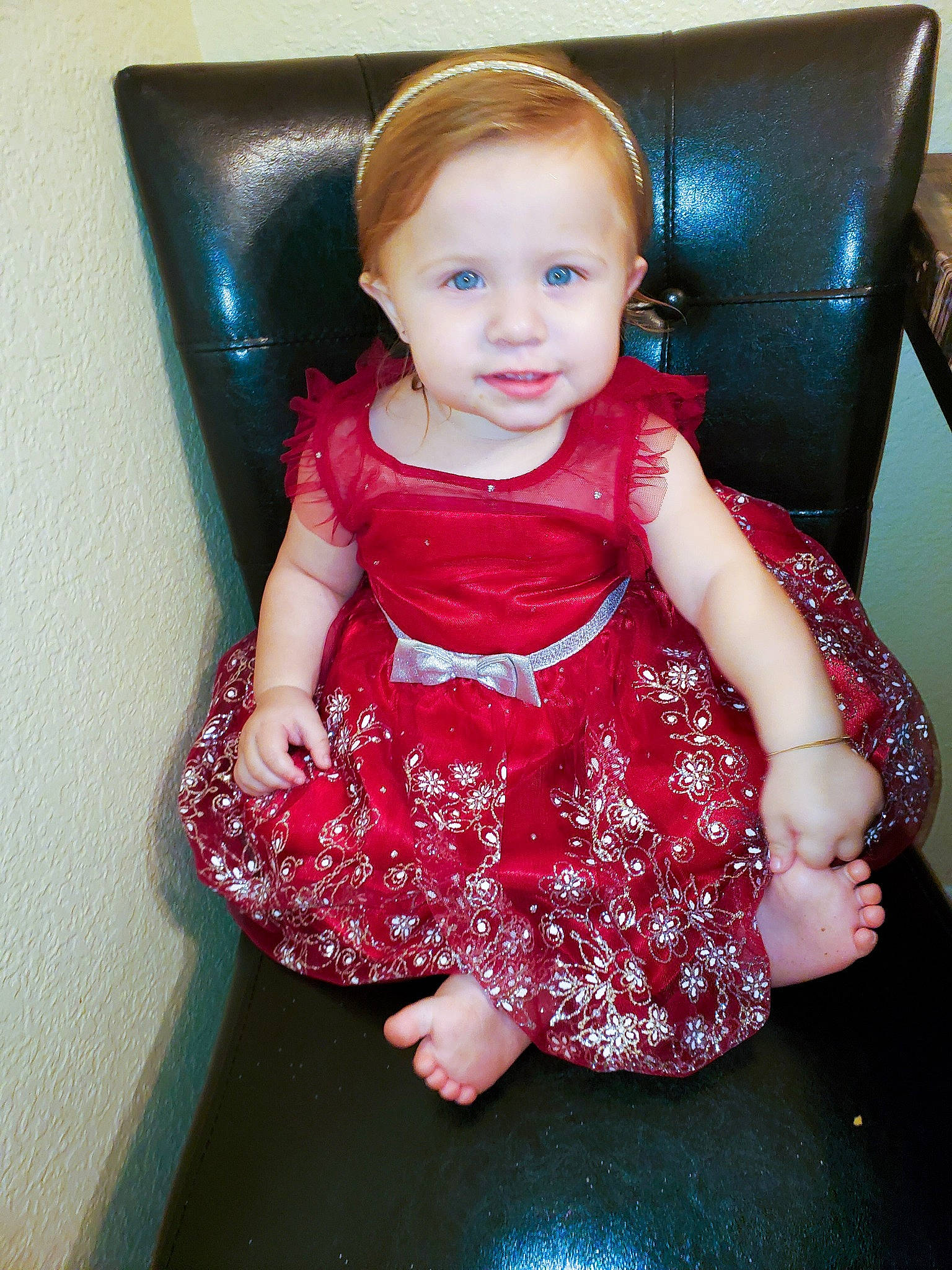 Isabella Ponciano joined the competition — help win amazing prizes! arm, baby_toddler_clothing, cheek, chin, dress, eye, face, hair, hand, happy, head, human_body, leg, lip, one_piece_garment, person, purple, shoulder, skin, sleeve