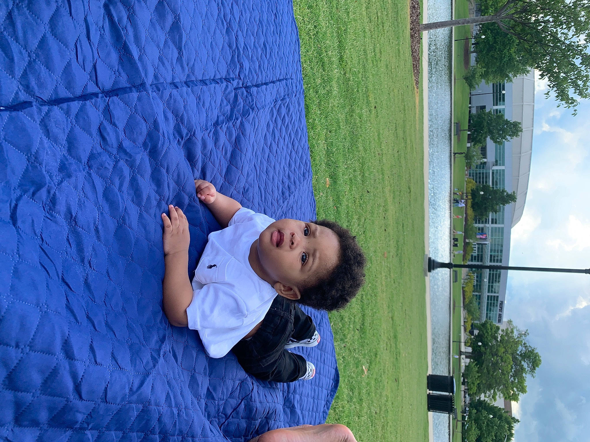 Solomon joined the competition — help win amazing prizes! blue, child, fun, happy, leaf, leisure, person, photography, plant, tree, vacation, world