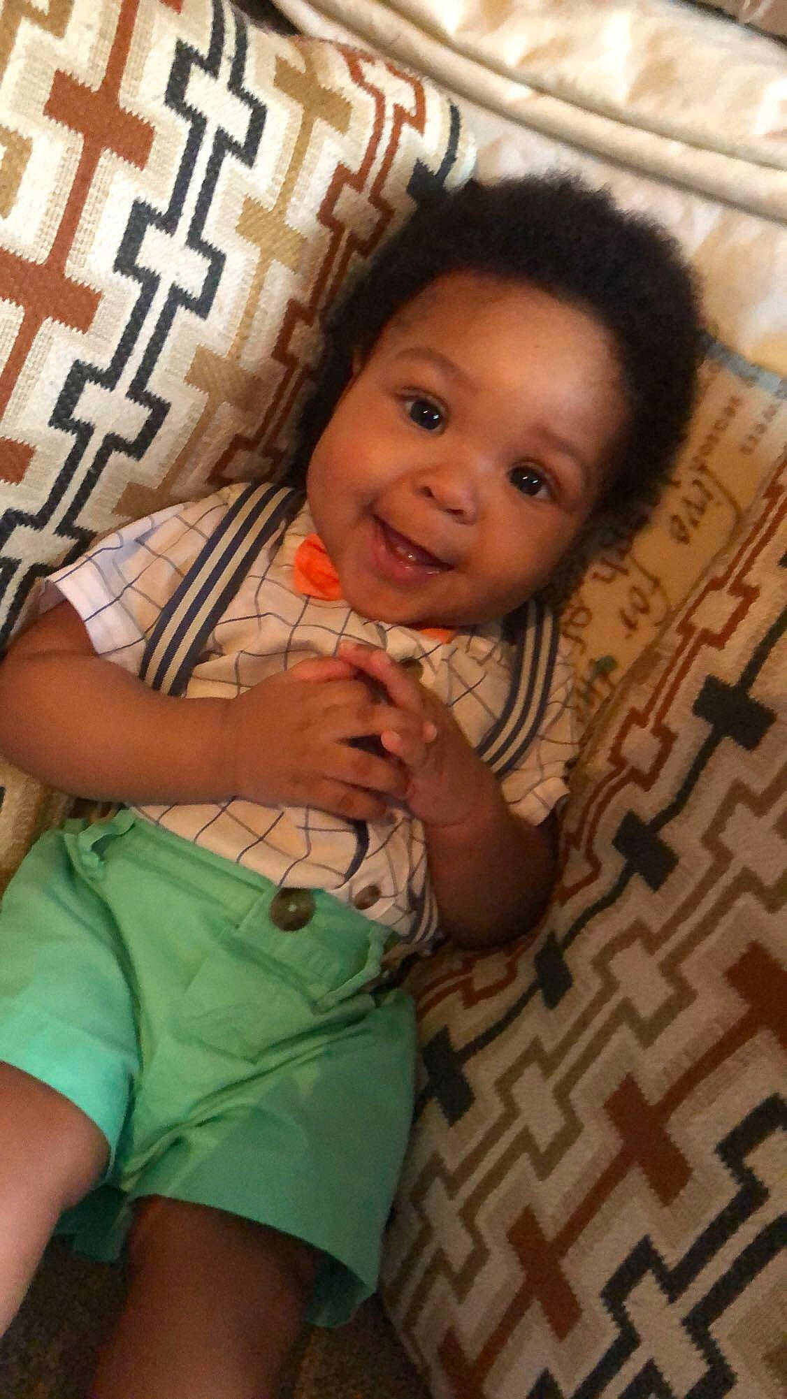 Solomon joined the competition — help win amazing prizes! baby, cheek, child, eye, face, nose, person, skin, smile, toddler