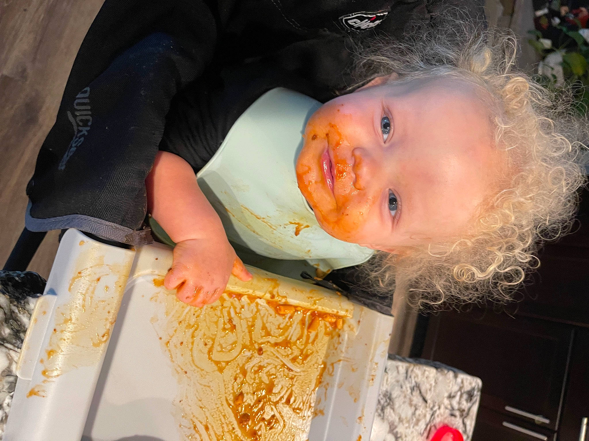 Declan is registered to the contest to win money with this photo: baby, baby_toddler_clothing, cheek, child, comfort_food, event, eye, fun, happy, pattern, person, sleeve, smile, toddler