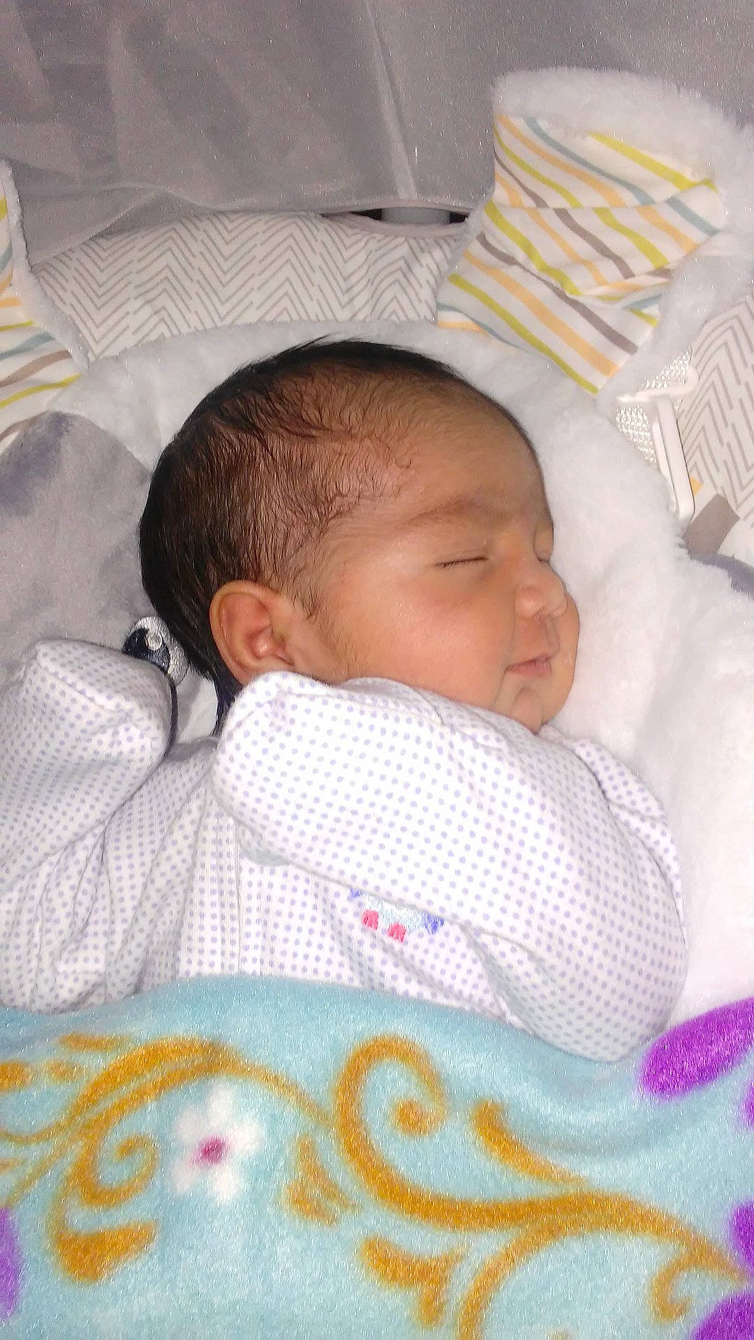 Geraldine is registered to the contest to win money with this photo: bedtime, child, human_action, infant, nap, person, play, product, skin, sleep, toddler