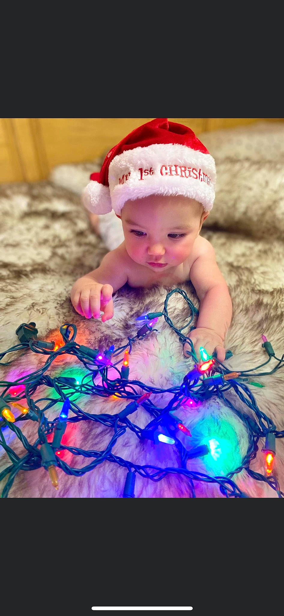Jayce joined the competition — help win amazing prizes! baby, baby_toddler_clothing, cap, child, doll, dress, electric_blue, event, fashion_accessory, grass, happy, hat, headpiece, headwear, knit_cap, magenta, person, pink, purple, toddler