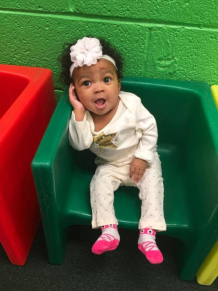 Kamilayh joined the competition — help win amazing prizes! baby, baby_toddler_clothing, cheek, child, fun, grass, happy, headband, headpiece, leisure, magenta, person, pink, plastic, play, playground, recreation, sitting, sleeve, smile