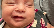 Aaliyah Rose joined the competition — help win amazing prizes! accessories, baby, babylaughing, bed, bedroom, blanket, clothing, cushion, face, furniture, happy, head, homedecor, indoors, jewelry, laughing, necklace, newborn, person, photography