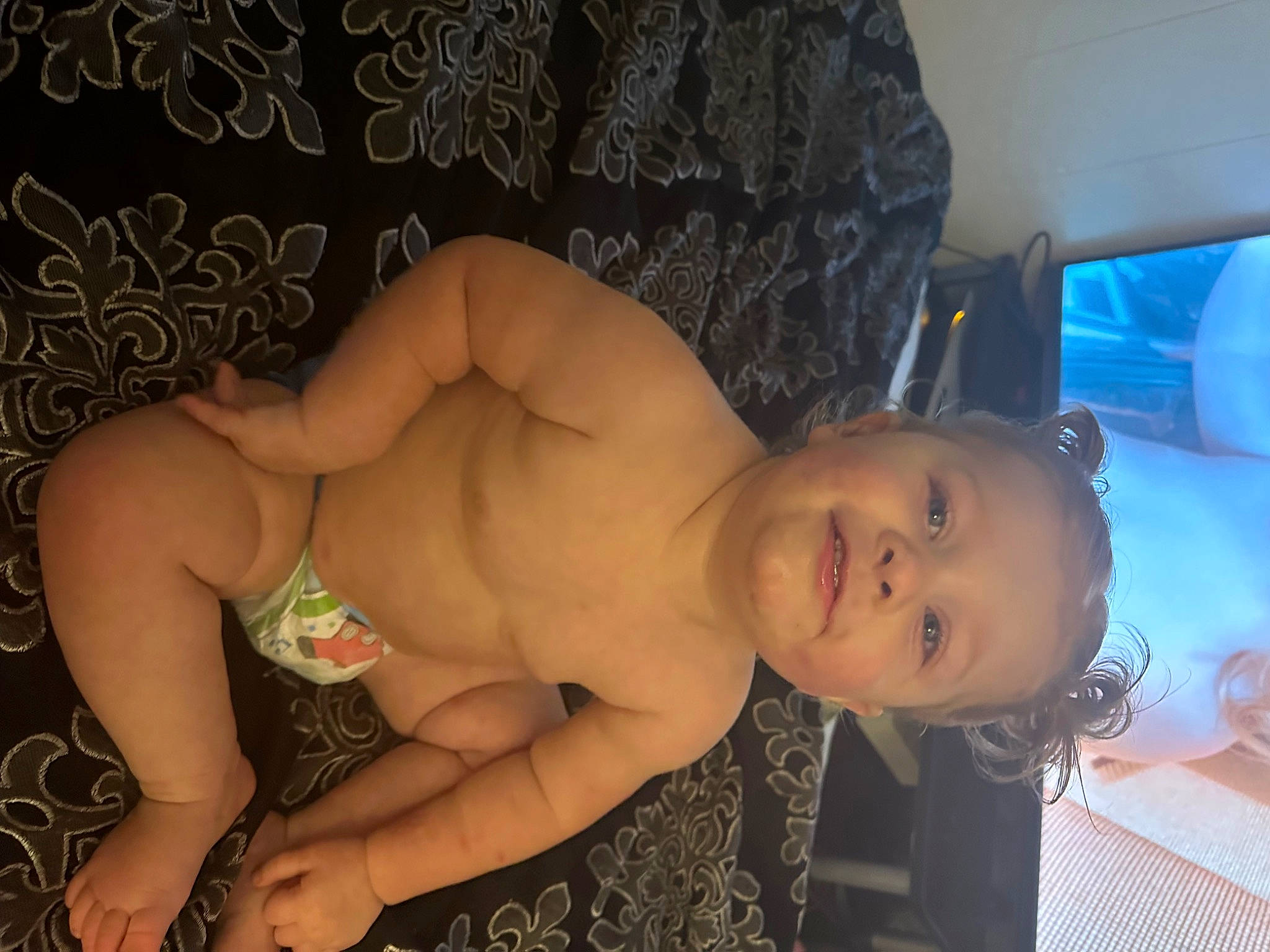 Irene-marie joined the competition — help win amazing prizes! abdomen, baby, barechested, bathing, black_hair, cheek, chest, elbow, eyebrow, human_leg, leg, muscle, navel, neck, person, stomach, thigh, thumb, toddler, trunk