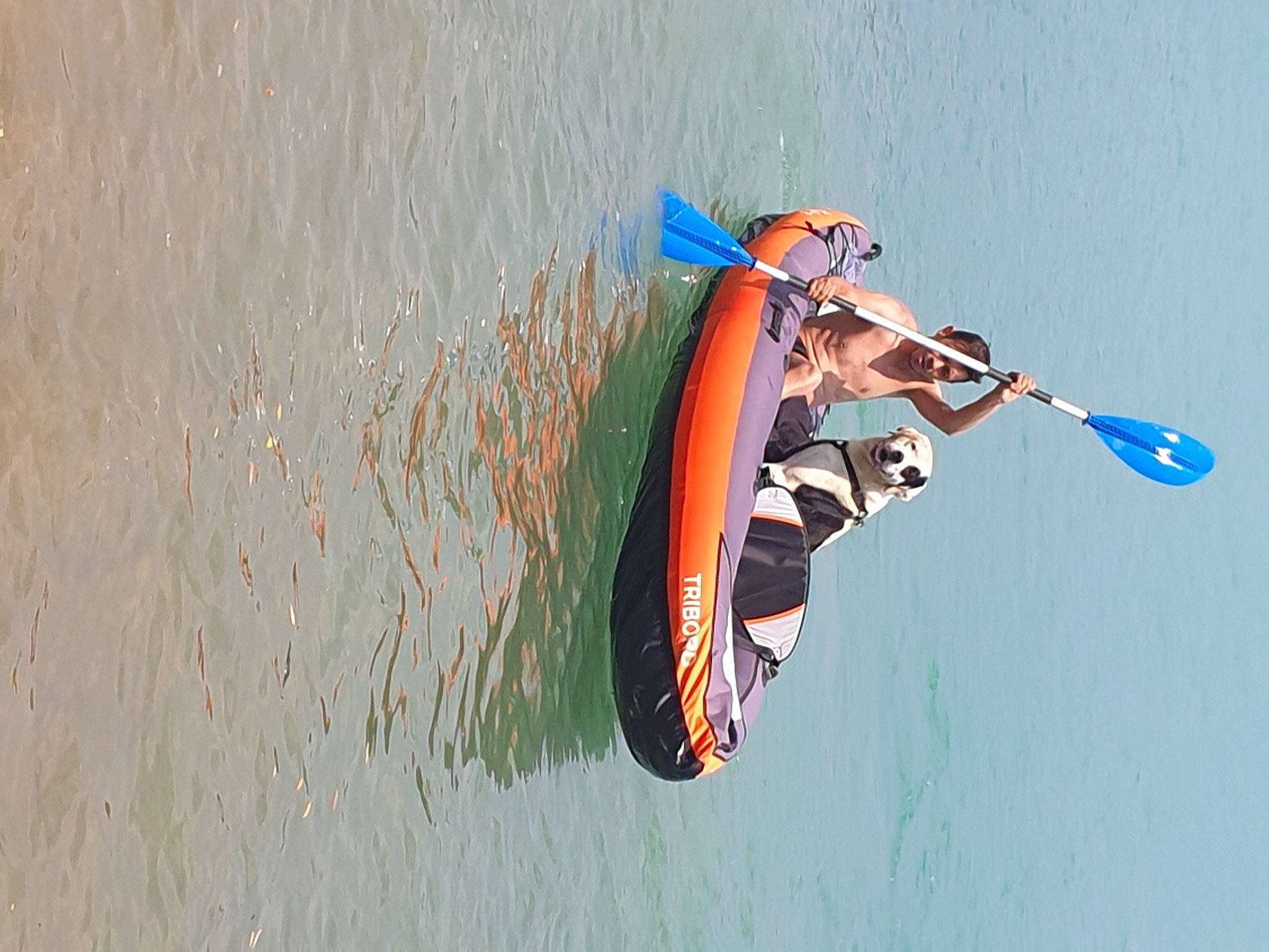 Pilou a rejoint le concours — aidez-le/la à gagner de superbes lots ! boat, boats_and_boating_equipment_and_supplies, body_of_water, canoe, human_body, lake, leisure, oar, paddle, personal_protective_equipment, recreation, skimboarding, sports_equipment, sunglasses, surfboard, surfing_equipment, vehicle, water, watercraft, wind_wave