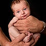 baby, infant, hands, holding, skin, face, expression, portrait, newborn, protection, adult, black_background, fingers, feet, closeup, person, cute, small, love, tenderness