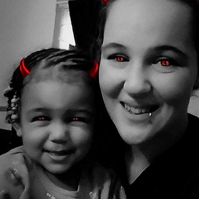 Kay'Leigh is registered to the contest to win money with this photo: black, black_and_white, cheek, child, eye, face, facial_expression, forehead, fun, happy, head, human, joy, lip, monochrome, nose, people, person, photography, smile