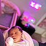 Desiree joined the competition — help win amazing prizes! newborn, baby, sleeping, blanket, infant, soft_lighting, indoor, cozy, portrait, closeup, peaceful, child, wrapped, cute, resting, person, young, toddler, pink, purple