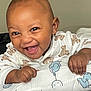 Daharei joined the competition — help win amazing prizes! baby, smiling, happy, pajamas, teddy_bear, pillow, elephant, bedroom, infant, child, cute, sleepwear, grip, face, portrait, indoor, skin, head, hand, joyful