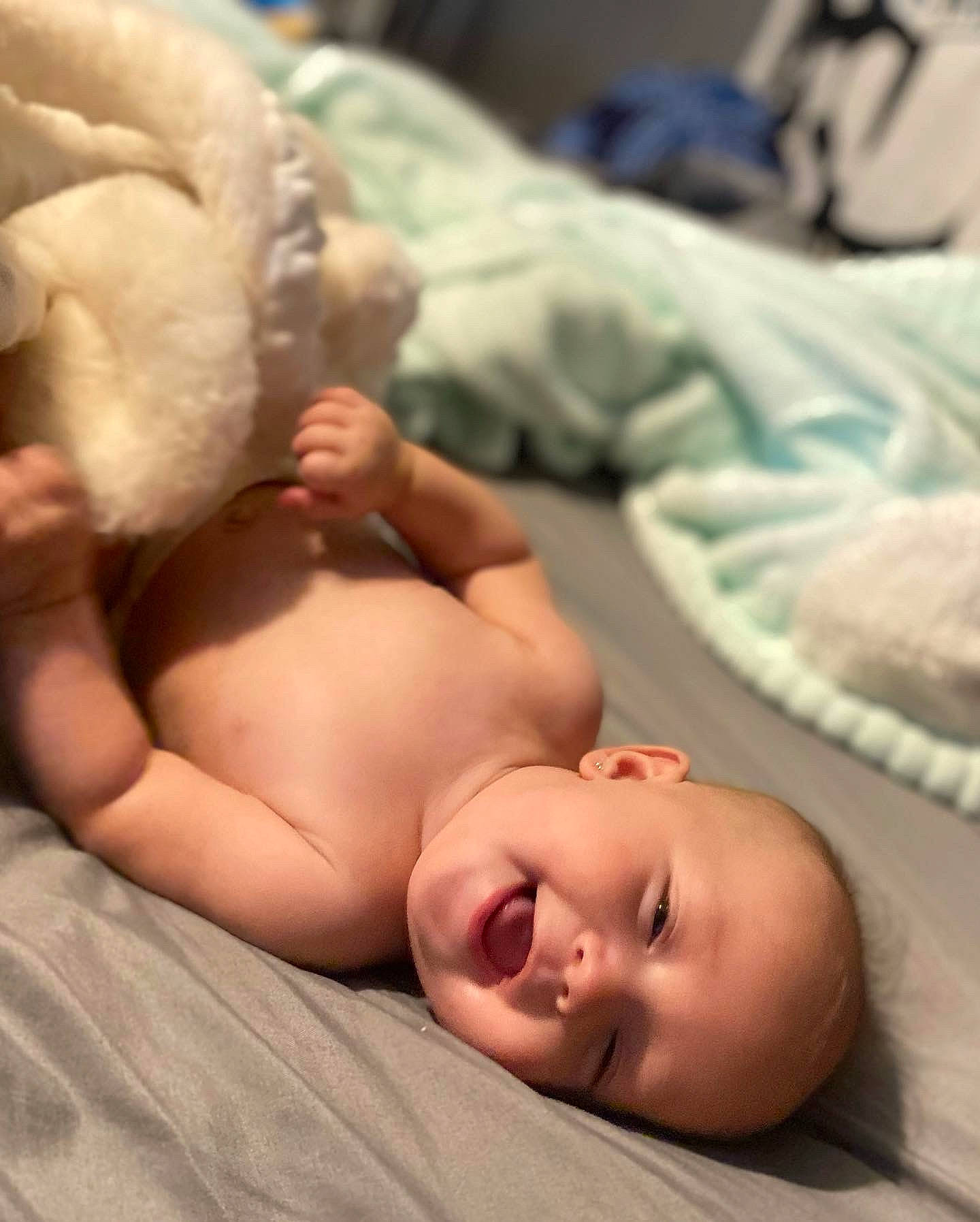 Lakelyn Starr joined the competition — help win amazing prizes! abdomen, baby, barechested, cheek, chest, comfort, event, eye, hair, happy, head, human_body, neck, nose, person, skin, smile, stomach, thumb, toddler
