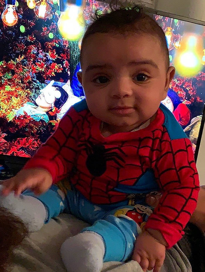 Andres joined the competition — help win amazing prizes! baby, cheek, child, cool, eye, iris, person, play, sitting, smile, toddler