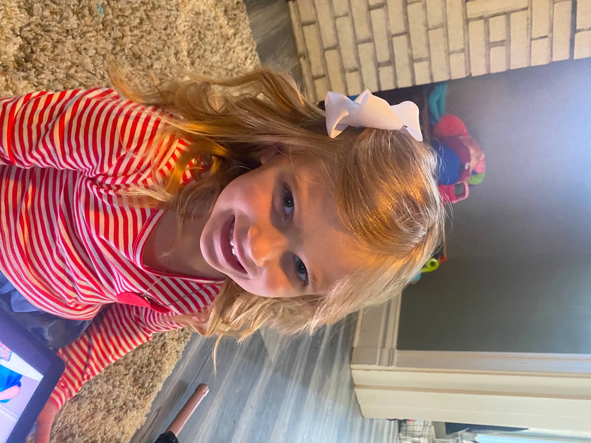 Alayah is registered to the contest to win money with this photo: brown_hair, child, electric_blue, fun, hair_coloring, happy, joy, leisure, mammal, pattern, person, smile, travel, vacation, wood