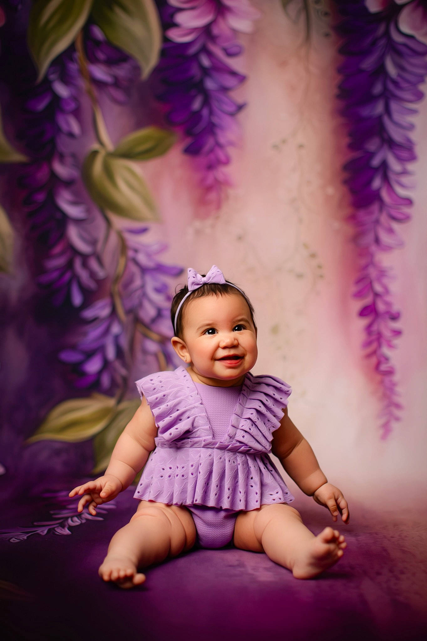 Liliana is registered to the contest to win money with this photo: baby, baby_toddler_clothing, beauty, cg_artwork, child, event, flash_photography, fun, grass, happy, iris, jewellery, joy, magenta, person, pink, plant, purple, skin, smile