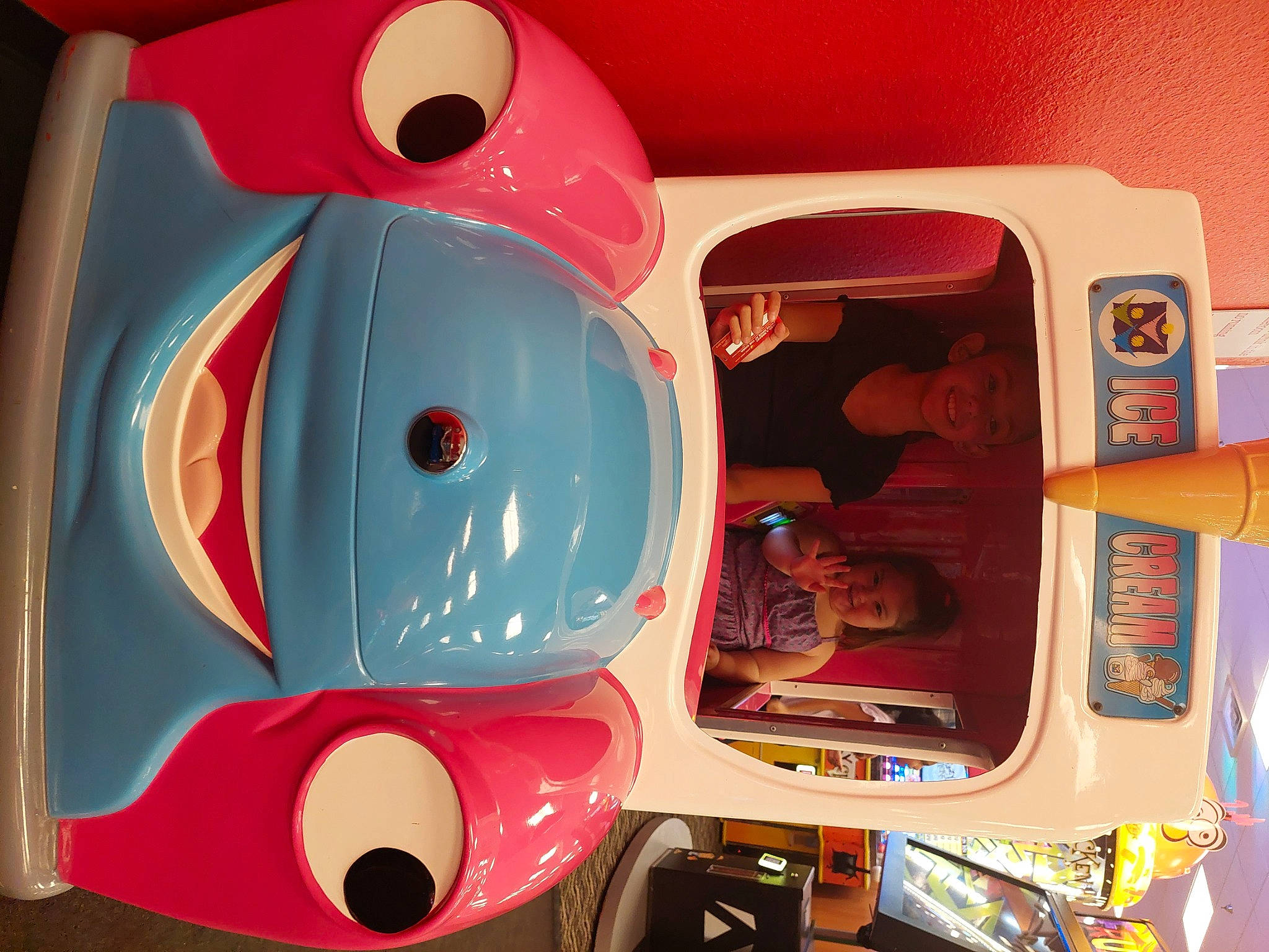 Vanellope joined the competition — help win amazing prizes! animation, art, automotive_design, automotive_exterior, baby_toys, bumper, carmine, fun, games, headwear, joy, machine, motor_vehicle, person, personal_protective_equipment, plastic, recreation, red, room, smile