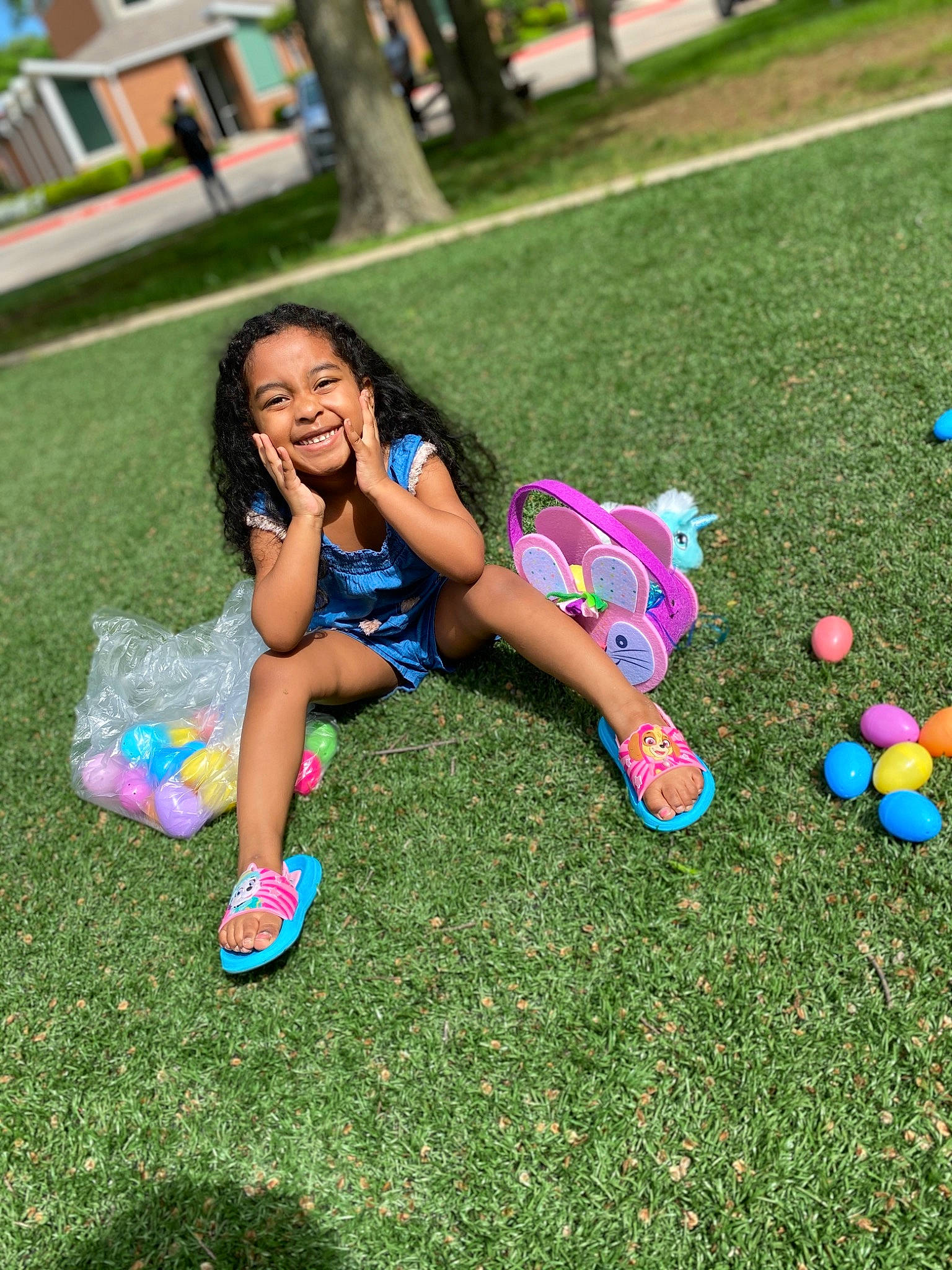 Zaniyah joined the competition — help win amazing prizes! child, fun, games, grass, happy, joy, lawn, leg, leisure, long_hair, person, photography, plant, play, recreation, smile, summer, thigh, vacation