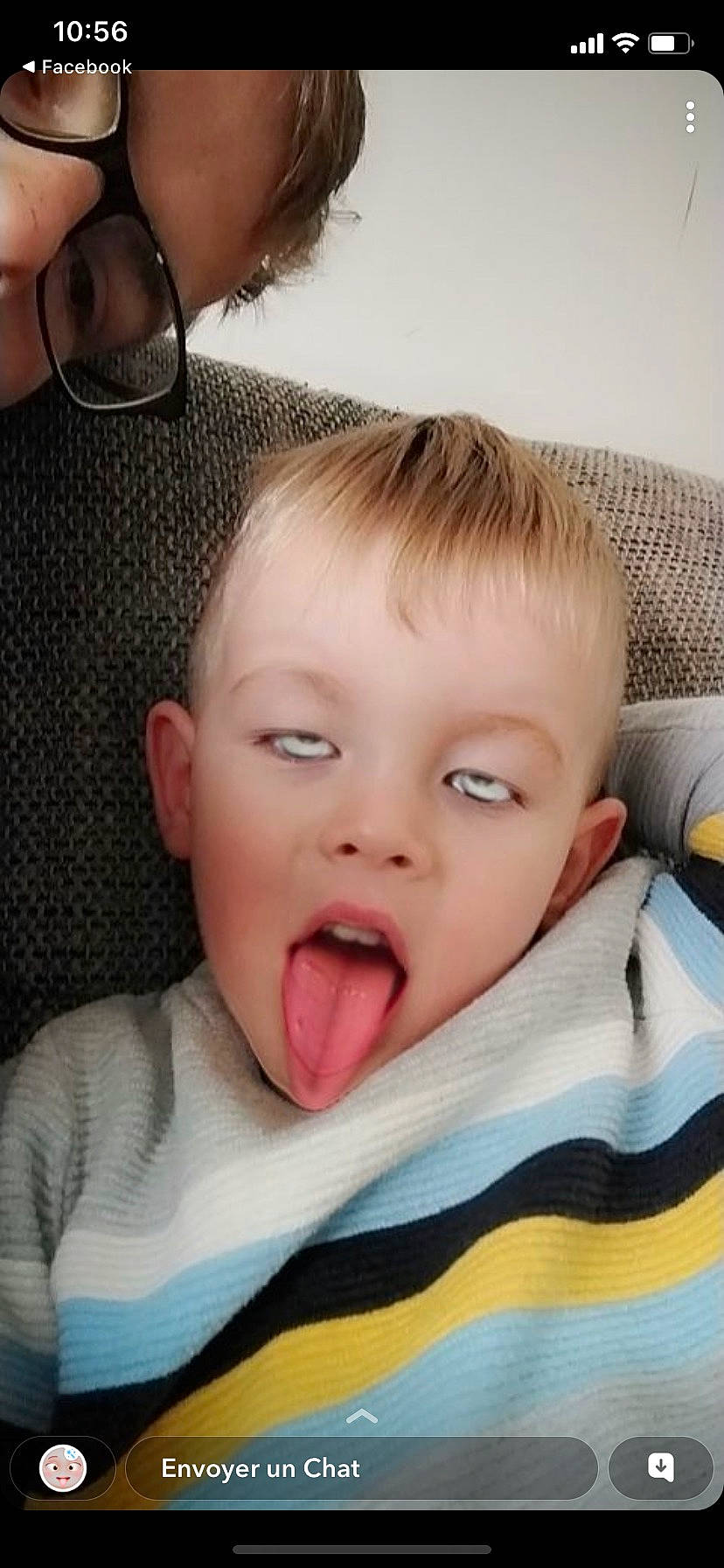 Taïron a rejoint le concours — aidez-le/la à gagner de superbes lots ! cheek, comfort, cool, ear, eye, eyebrow, eyelash, eyewear, forehead, gesture, happy, iris, jaw, lip, neck, nose, person, shout, smile, toddler