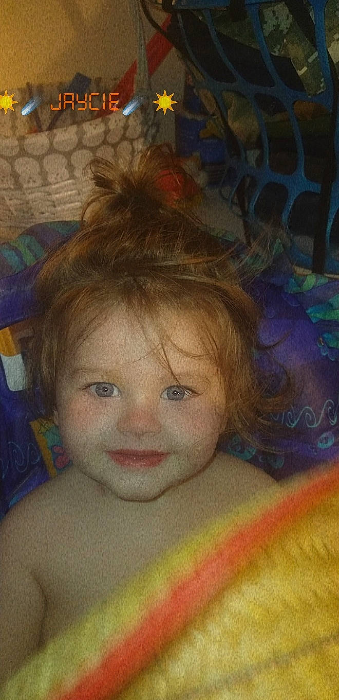 Aleah joined the competition — help win amazing prizes! art, baby, brown_hair, cheek, child, eyebrow, eyelash, forehead, fun, happy, iris, linens, lip, mouth, nose, person, room, skin, smile, textile