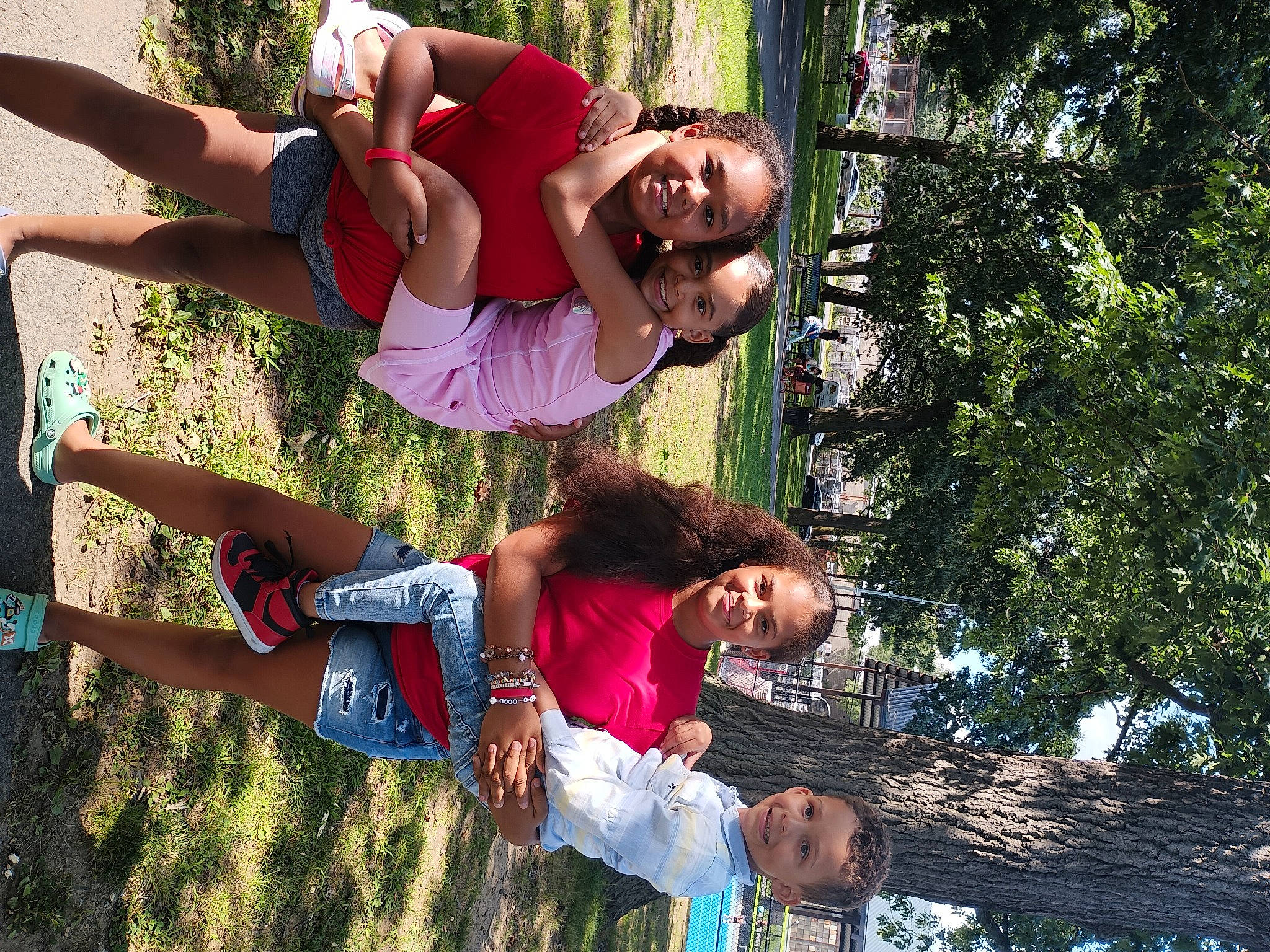 Aydin is registered to the contest to win money with this photo: child, fun, grass, happy, hat, joy, landscape, leisure, people_in_nature, person, plant, play, recreation, shorts, smile, t_shirt, thigh, tree, vacation