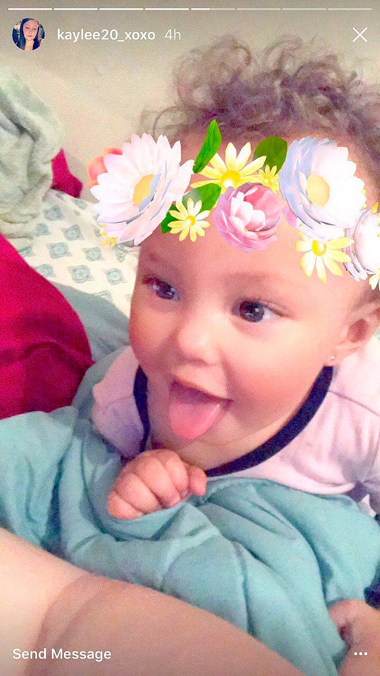 Avrianna joined the competition — help win amazing prizes! baby, cheek, child, face, fashion_accessory, hair_accessory, head, headband, headgear, nose, person, pink, smile, toddler