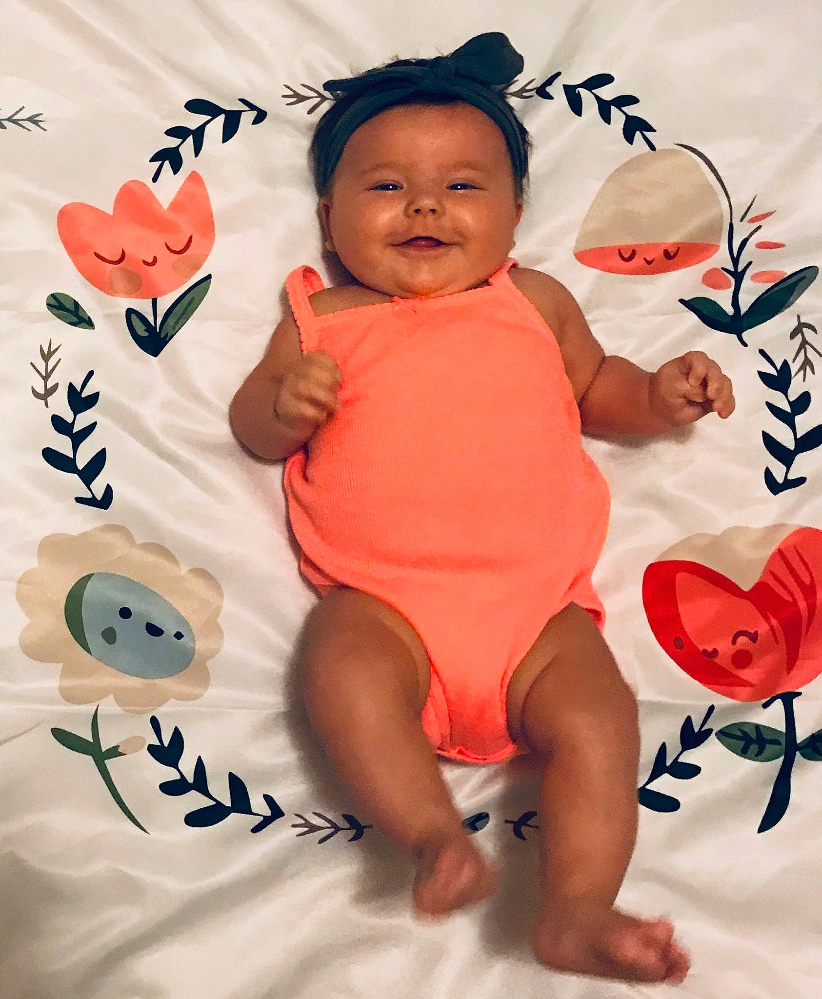 Teigann joined the competition — help win amazing prizes! baby, baby_products, baby_toddler_clothing, cheek, child, happy, headwear, joy, person, pink, product, smile, textile, toddler