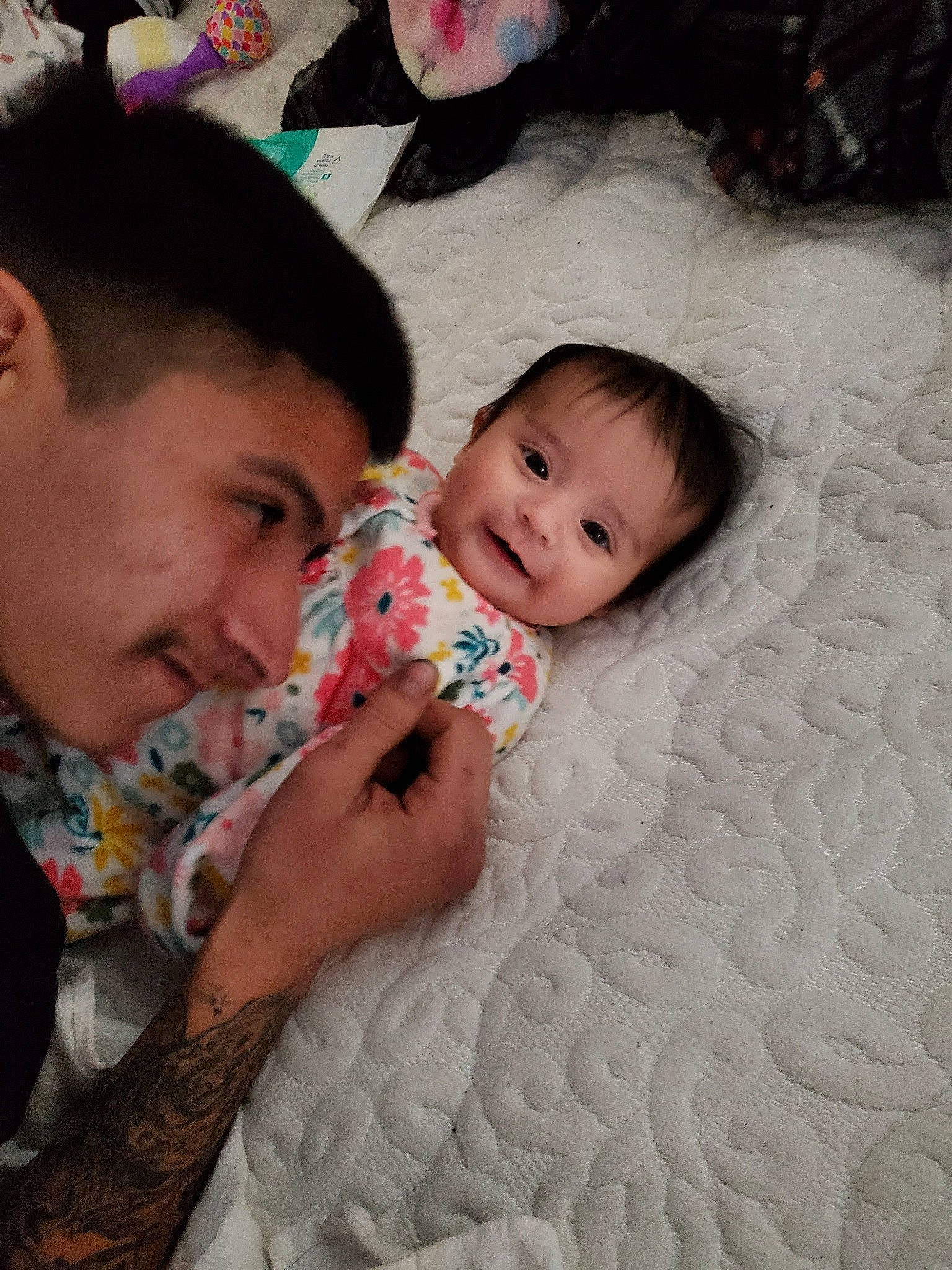 Azaylia joined the competition — help win amazing prizes! baby, beauty, cheek, child, ear, eye, face, finger, fun, happy, head, human, joy, lip, mouth, nose, person, sibling, skin, smile