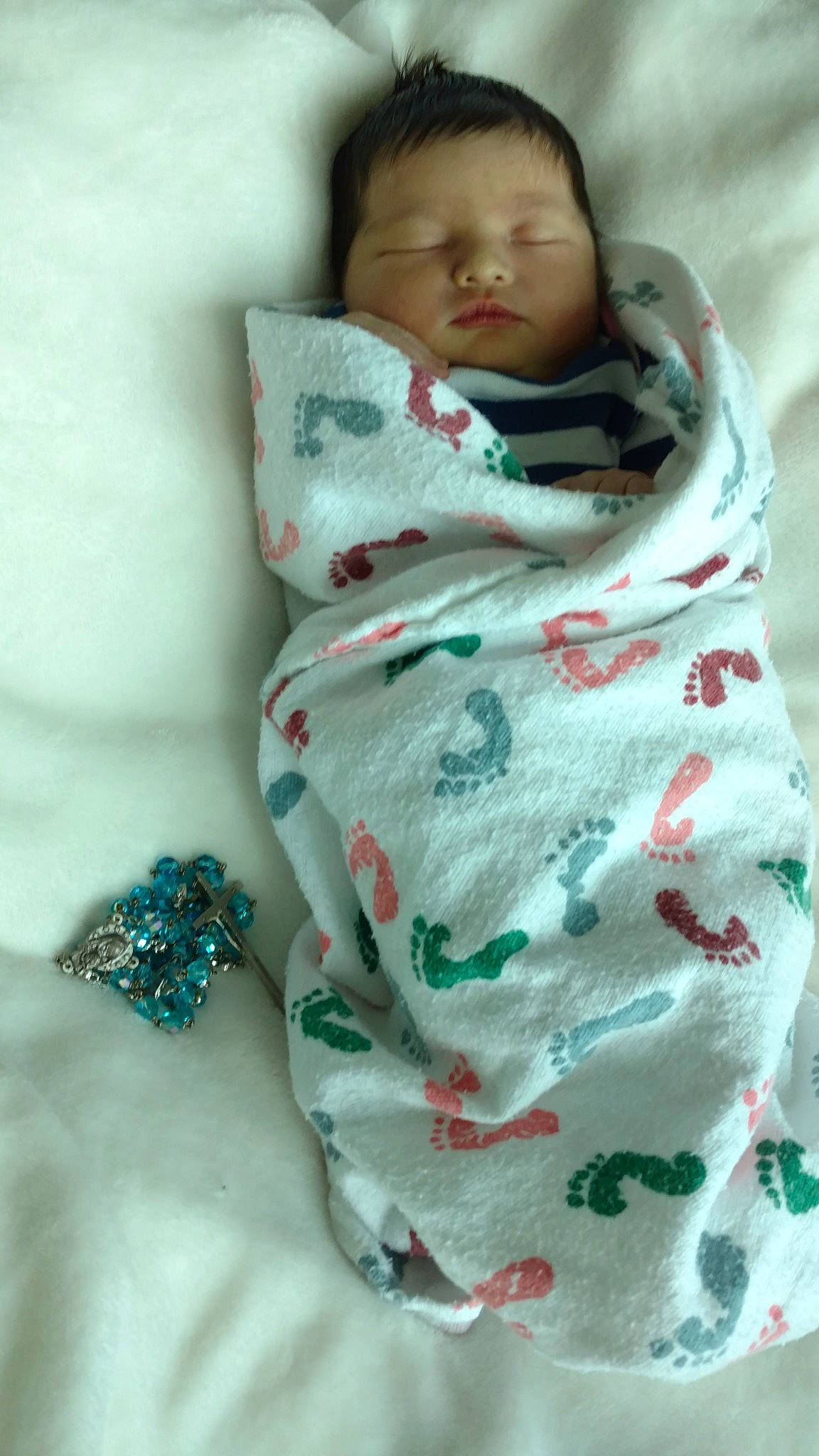 Priscilla joined the competition — help win amazing prizes! baby, bedding, blanket, child, linens, person, sleep, textile, toddler