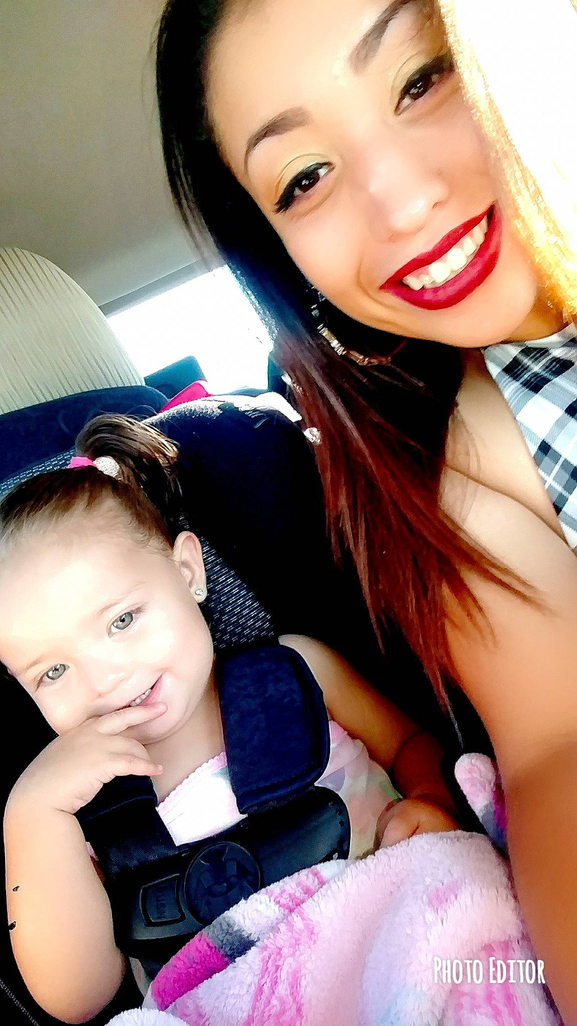 Priscilla joined the competition — help win amazing prizes! beauty, black_hair, cheek, child, eyebrow, eyelash, face, finger, hair, joy, lip, mouth, person, photography, selfie, skin, smile, toddler