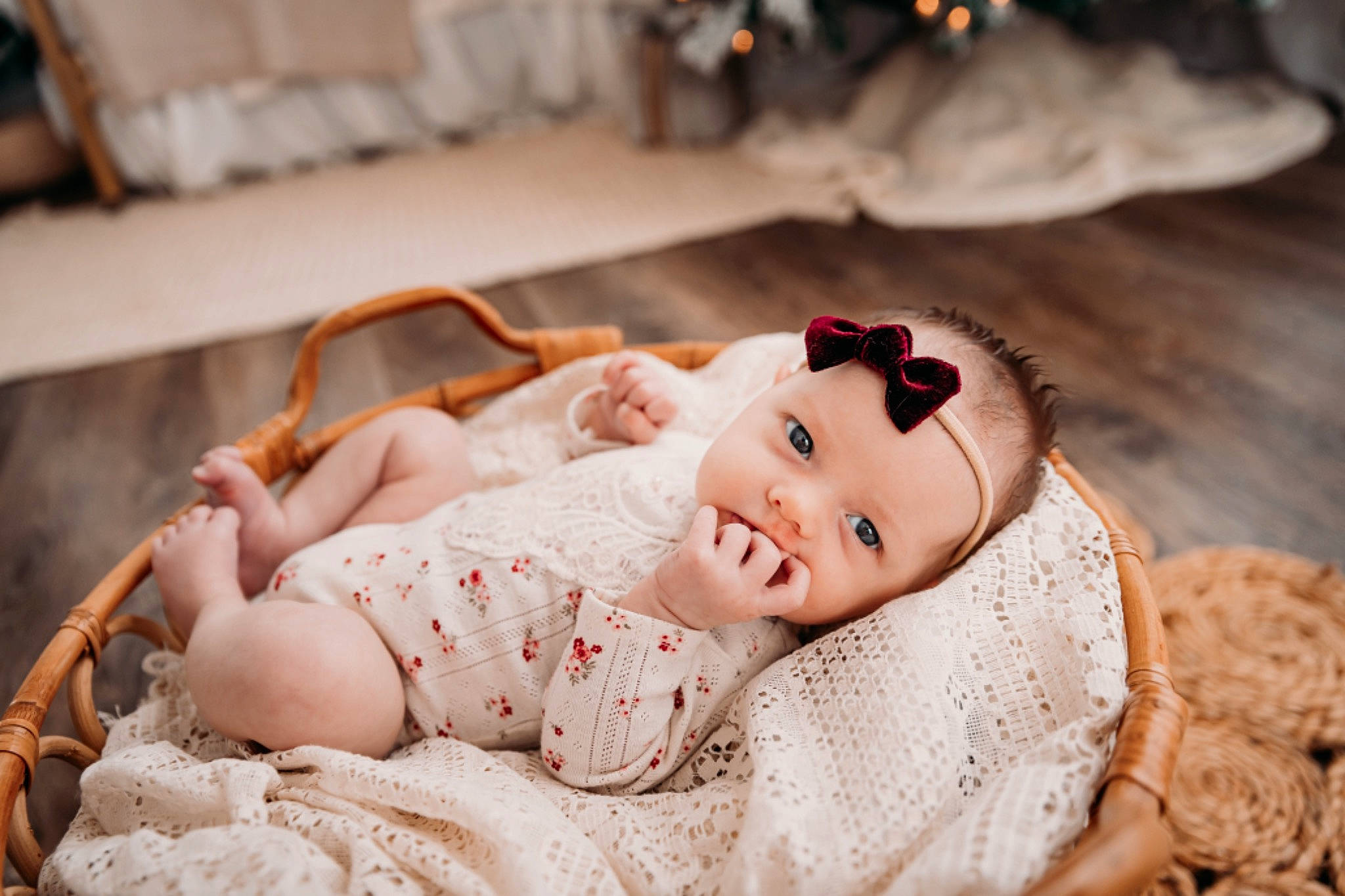 Whitley joined the competition — help win amazing prizes! baby, bedding, bridal_accessory, bridal_clothing, comfort, doll, dress, event, eye, eyelash, fashion_accessory, fur, hand, happy, headpiece, jewellery, linens, peach, person, skin