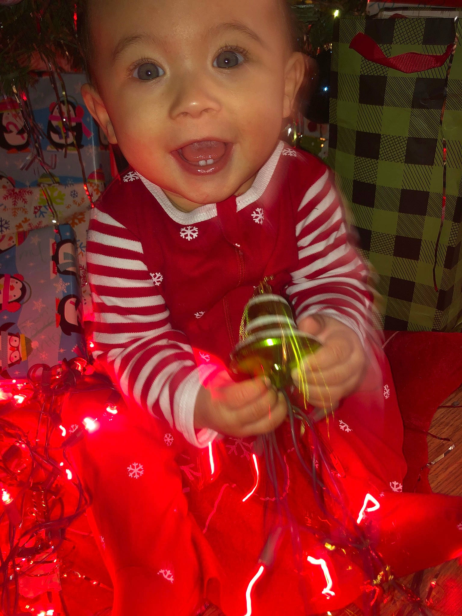 Thomas joined the competition — help win amazing prizes! child, christmas, christmas_decoration, christmas_eve, christmas_ornament, happy, holiday, holiday_ornament, person, red, smile, toddler