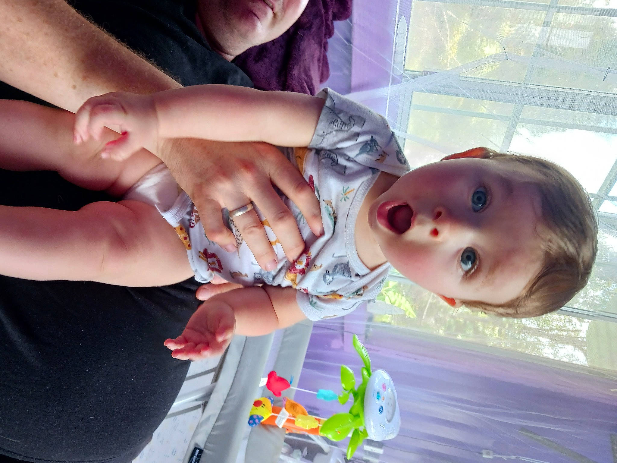 Alexander joined the competition — help win amazing prizes! baby, baby_products, baby_toddler_clothing, cheek, child, finger, fun, gesture, hand, happy, leisure, mouth, nail, nose, person, play, sitting, skin, surprise, thumb