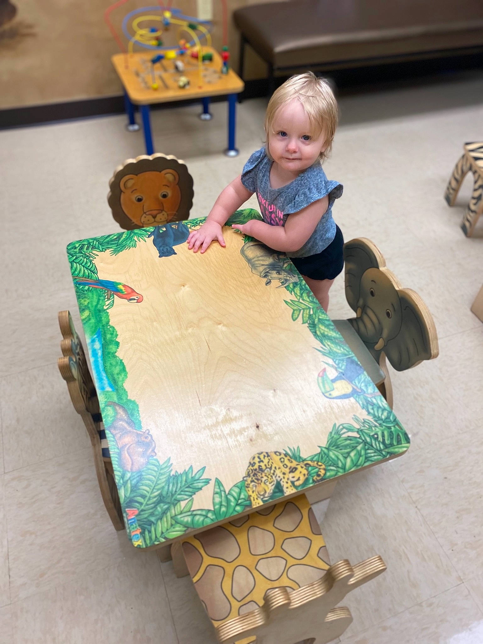 Addilynn joined the competition — help win amazing prizes! art, baby, baby_toddler_clothing, bag, bedding, box, chair, child, event, flooring, furniture, linens, person, room, sitting, stuffed_toy, t_shirt, throw_pillow, toddler, visual_arts