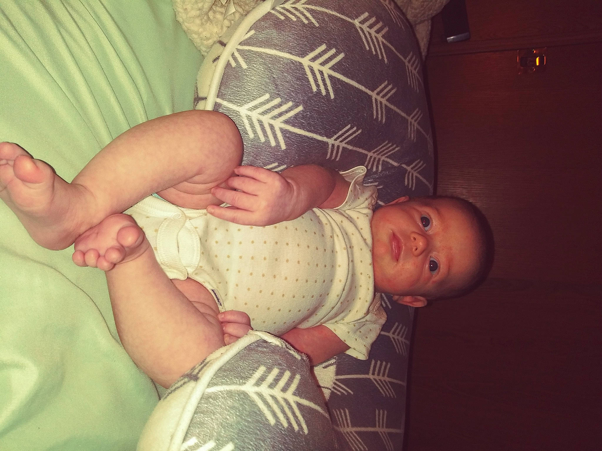 Kaylynn joined the competition — help win amazing prizes! arm, baby, baby_toddler_clothing, cheek, comfort, elbow, finger, gesture, hand, happy, human_body, joint, leg, mouth, muscle, neck, nose, person, skin, sleeve