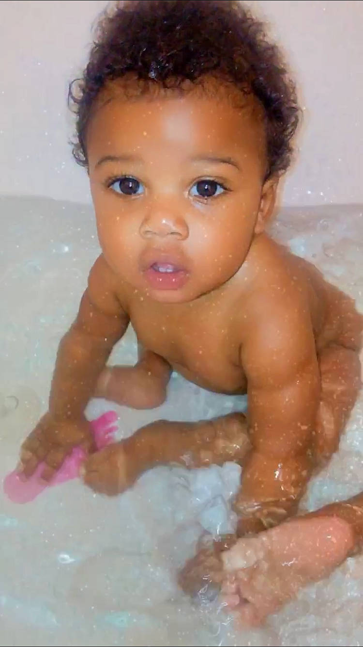 Kason joined the competition — help win amazing prizes! baby, baby_bathing, bathing, bathtub, cheek, chest, child, eye, eyebrow, face, forehead, head, nose, person, skin, stomach, toddler, washing