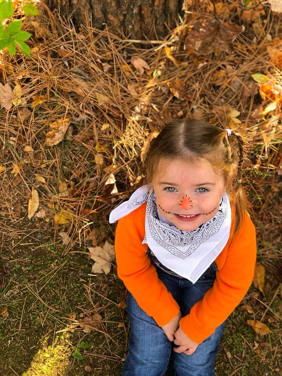 Meghan joined the competition — help win amazing prizes! autumn, child, fun, girl, grass, grass_family, joy, leaf, person, plant, smile, toddler, tree