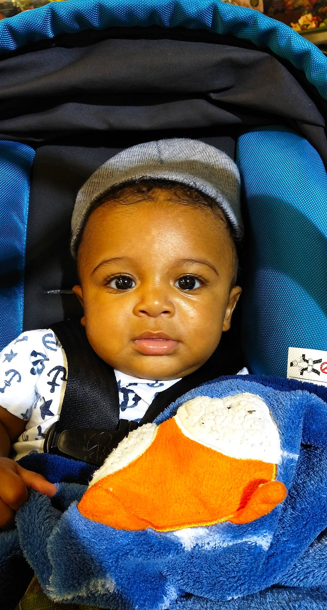 Kaysen is registered to the contest to win money with this photo: baby, cheek, child, face, forehead, head, nose, person, toddler