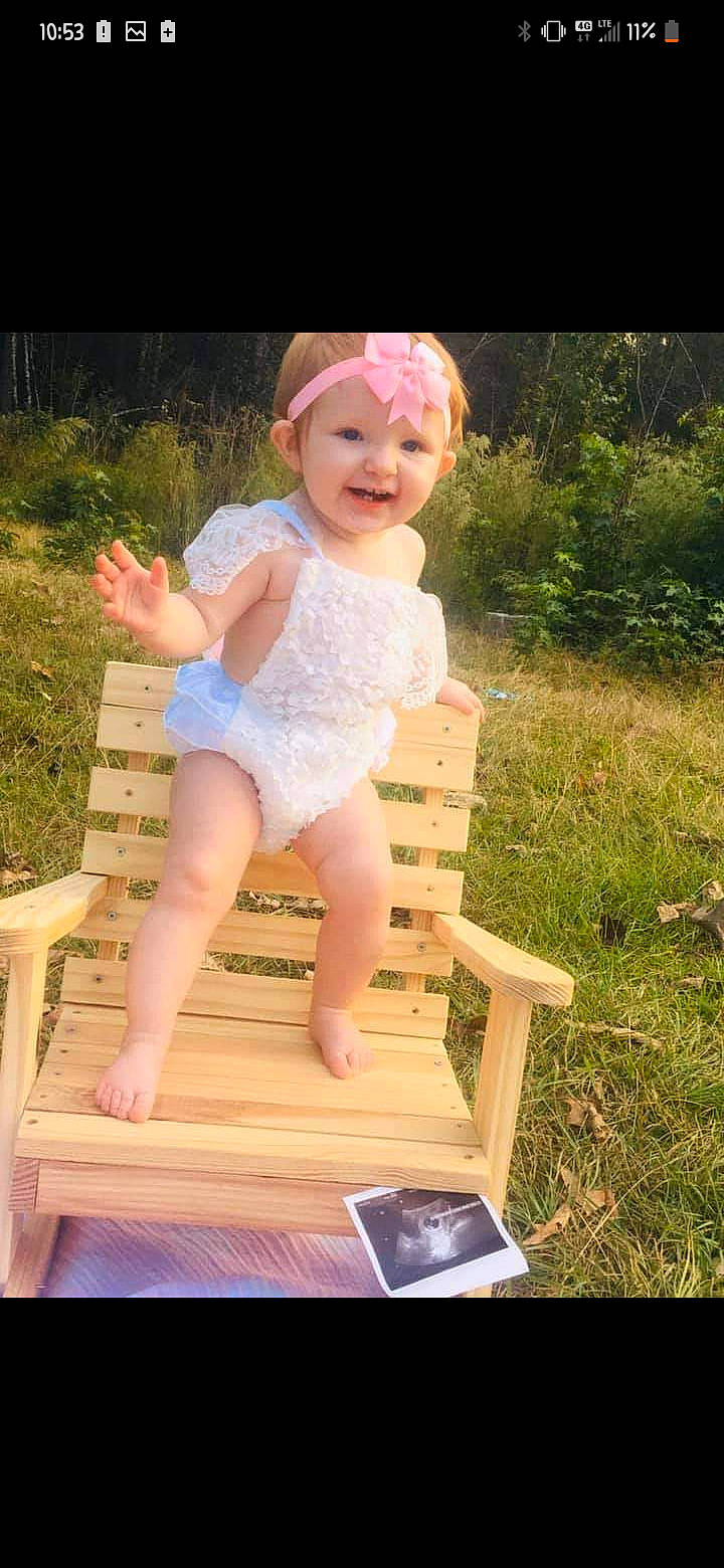 Makinleigh is registered to the contest to win money with this photo: child, headwear, joy, leg, person, play, sitting, toddler